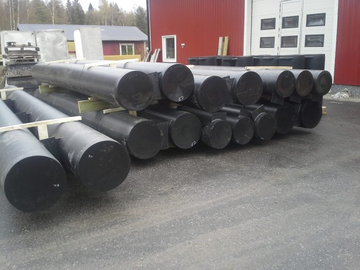 Rörpontoner till flytbrygga, flotte - HF Bryggan