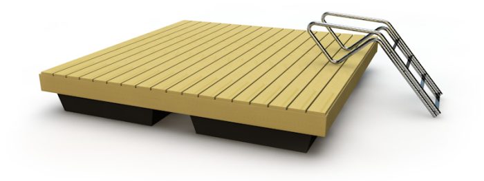 Badbrygga Mini 240 - HF Bryggan