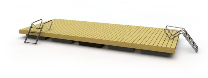 Badbrygga Maxi 600 - HF Bryggan