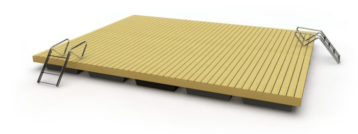 Badbrygga Maxi Plus 600 - HF Bryggan