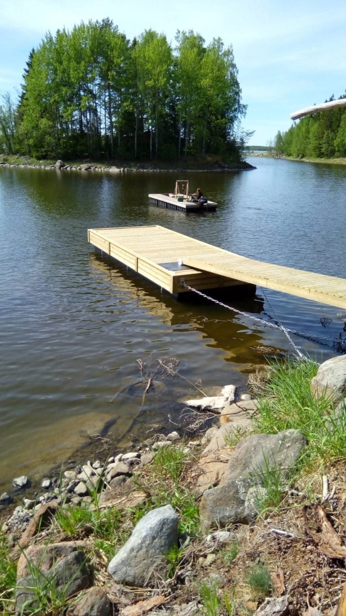 Rörpontonbrygga 6 m - Bild 6