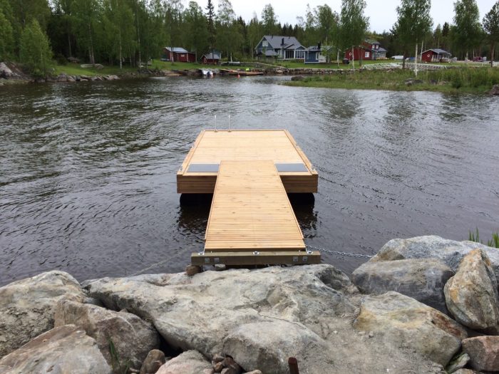 Rörpontonbrygga 6 m - Bild 2