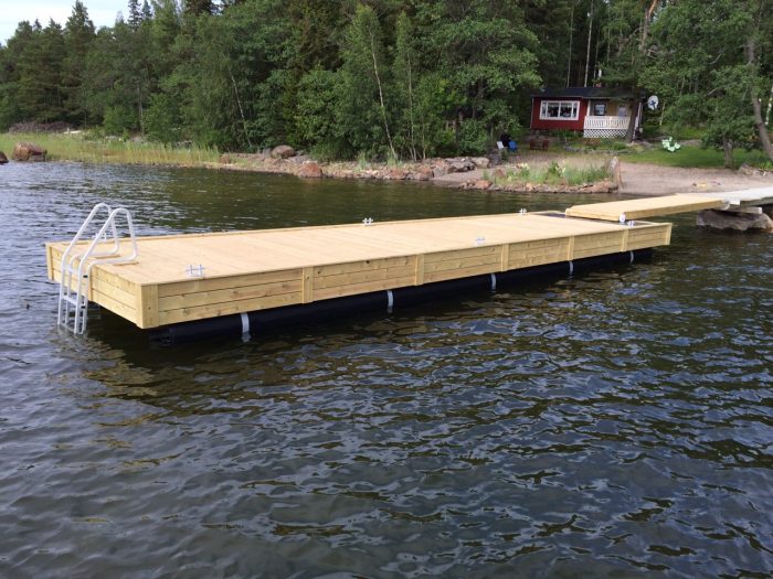 Rörpontonbrygga 10 m - Bild 2