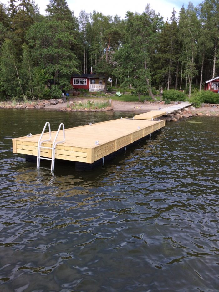 Rörpontonbrygga 10 m - Bild 3