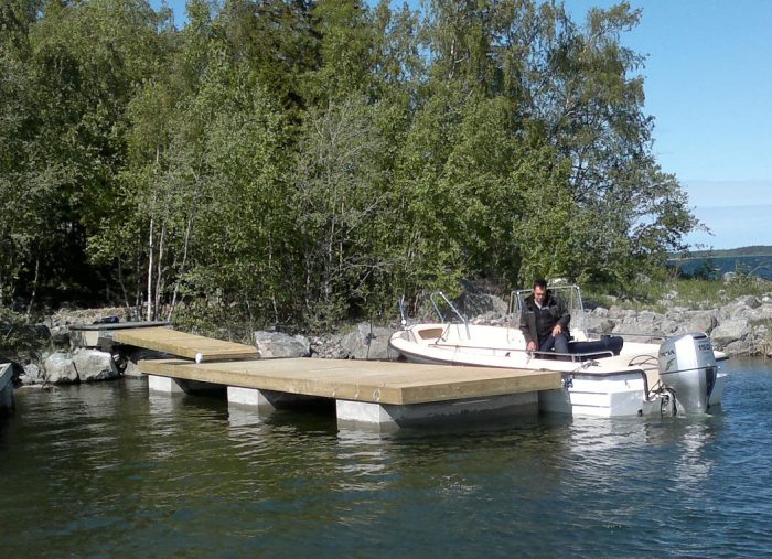 Betongbrygga 10 m - HF Bryggan