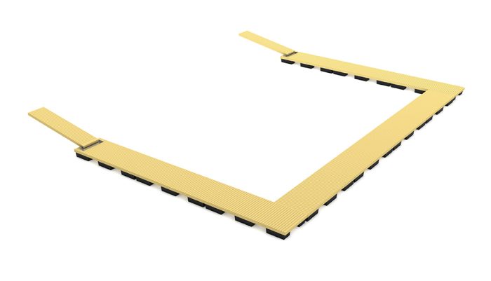 Plastpontonbrygga 50 meter