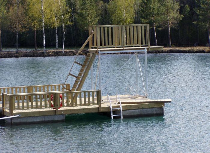 Plastpontonbrygga 50 meter - Bild 3