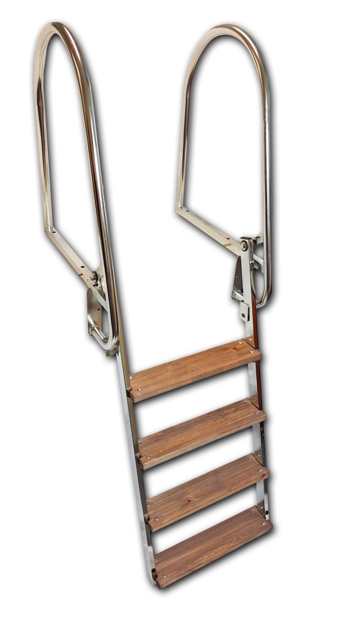 Badstege 4 steg Rostfri <b>*FRAKTFRITT*</b>