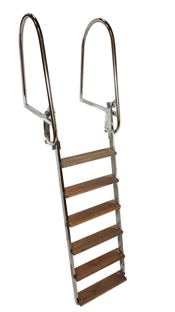 Badstege 6 steg Rostfri <b>*FRAKTFRITT*</b>