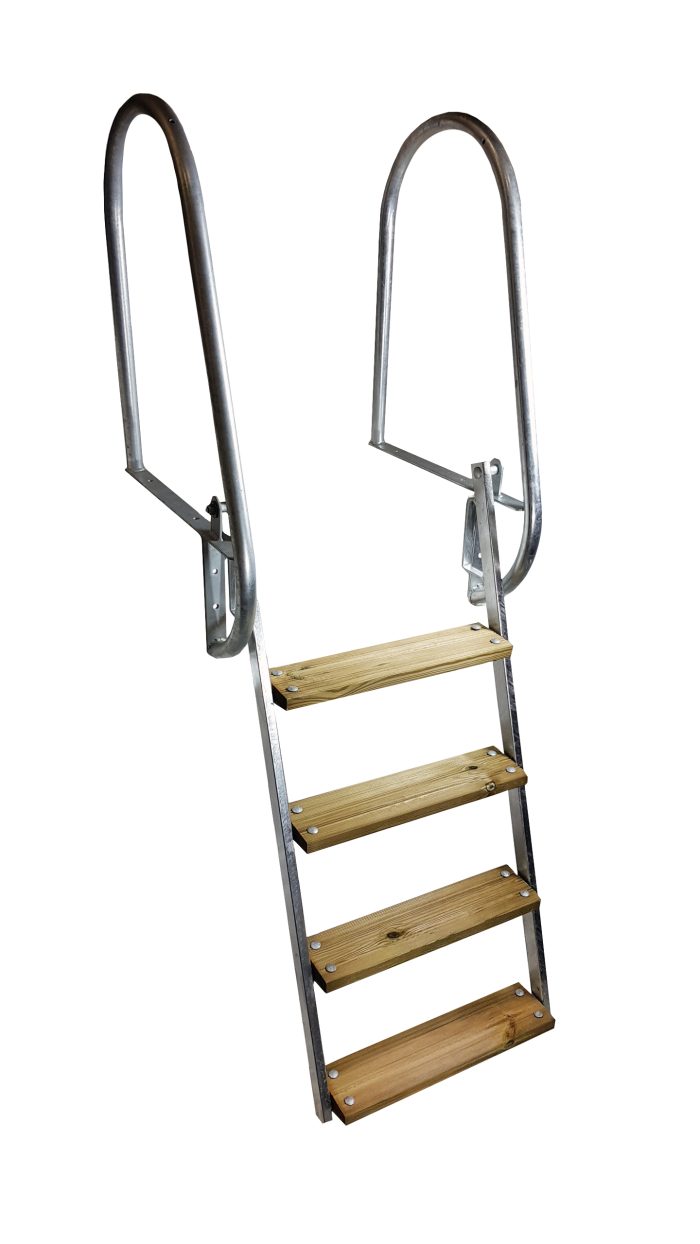 Badstege 4 steg. Vikbar <b>*FRAKTFRITT*</b>