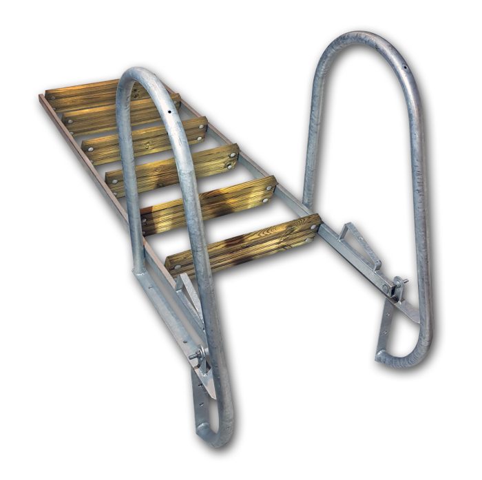 Badstege 4 steg. Vikbar <b>*FRAKTFRITT*</b> - Bild 2